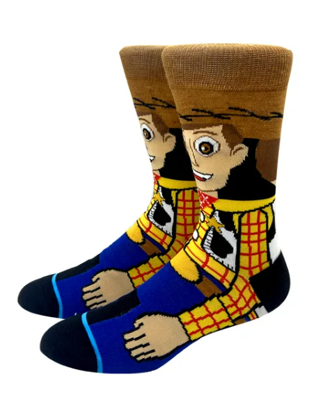 Funny Socks, Toy Story Scheriff Woody