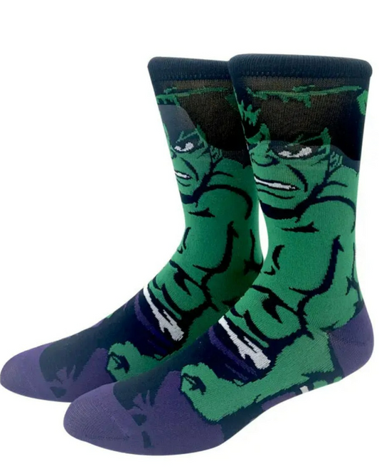 Funny Socks, Marvel Hulk